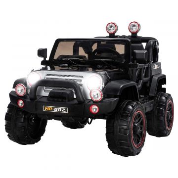Kijana Jeep elektrische kinderauto 2-zits zwart